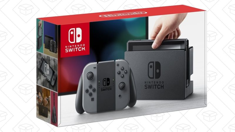 Nintendo Switch (Gris), $300 | Nintendo Switch (Neón), $299